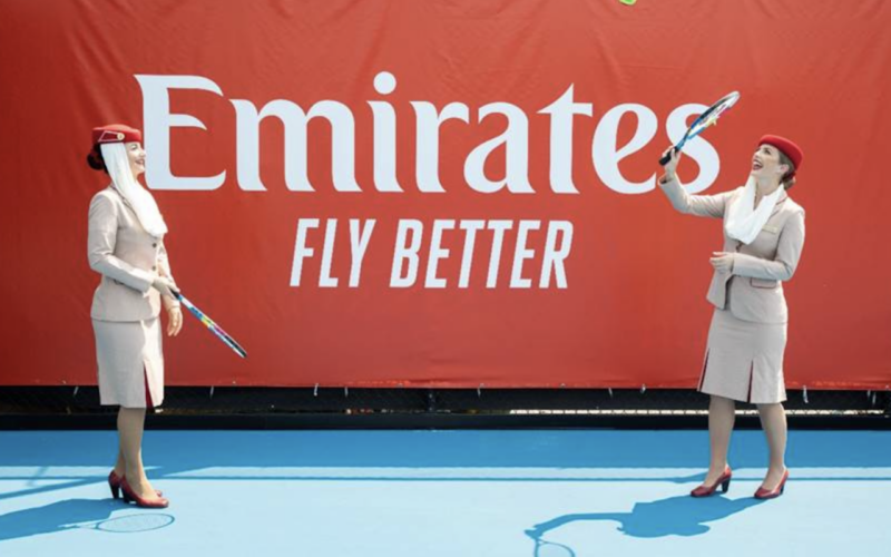 Emirates Announced As Official Airline Of The Australian Open 2023