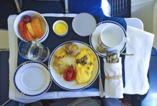 How airline food is changing