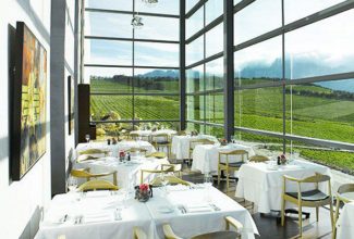 Enjoy fine dining when visiting South African wine estates