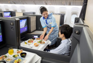 All Nippon Airways (ANA) has redesigned its Boeing 777-300ER aircraft cabins