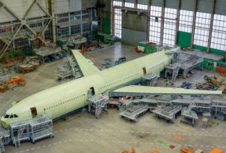 First Russian Ilyushin IL-96-400M takes shape