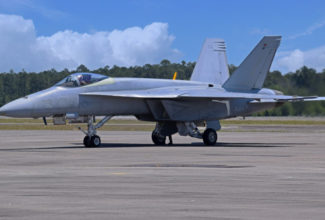 Boeing delivers first Super Hornet Blue Angel test jet