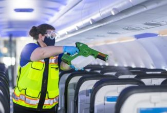 American Airlines Adds New Electrostatic Spraying Solution