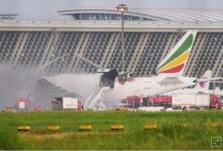 Ethiopian Airlines cargo plane catches fire at Shanghai airport, no casualties