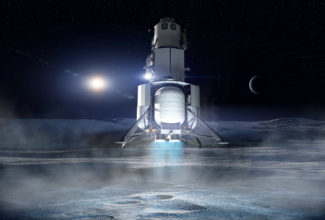 Blue Origin's human lunar lander all-star space team completes first key milestone for moon mission