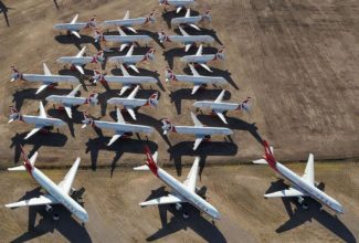 One Paris airport is gaining from parking all the grounded aircraft