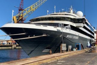 Atlas Ocean Voyages’ First Expedition Ship Floats Out