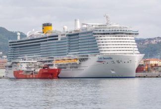 Costa Cruises Completes First LNG Bunkering Operation in Italy