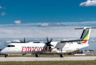 De Havilland Canada delivers two Dash 8-400 aircraft to Ethiopian Airlines