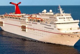 Carnival Ecstasy Helps an Injured Mariner at Sea