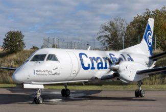 Cranfield Airport prepares for delivery of its Saab 340B