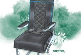 Frontier Airlines Unveils New Light-Weight Seat Designs