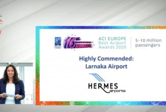 Larnaka Airport is highly commended by ACI Europe