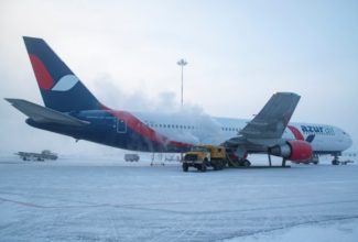 Russian carrier Azur Air made its first cargo flight via Yakutsk International Airport