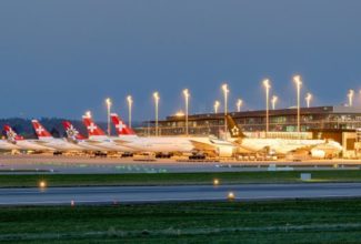 Around 75% less passengers at Zurich Airport in 2020