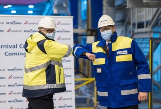 Carnival Celebrates First Steel Cut for New Excel-Class Ship