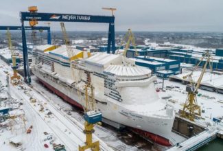 Costa Celebrates Float-Out of Costa Toscana in Finland