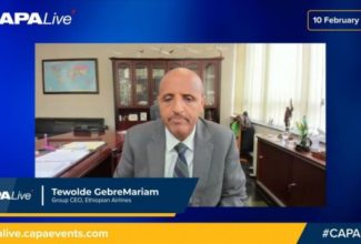 CAPA Live: Ethiopian Airlines cash positive. 50 flights/week to China