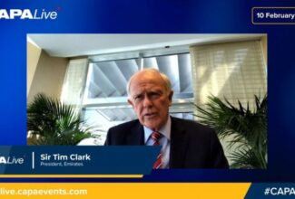 CAPA Live. Emirates' Sir Tim Clark: "work going on with" Etihad