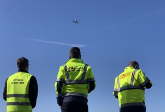 Brussels Airport and skeyes test safety drone and drone detection system