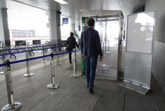 Sanitisation cabin operational at Milan Bergamo Airport