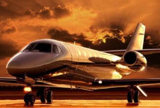 Nearly 1000 business jet flights departed Russia in February