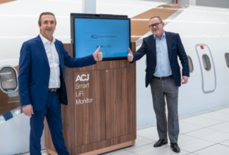 ACJ and Latécoère co-develop smart IFE with LiFi comms