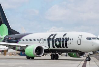 Flair Airlines receives its first 737 MAX