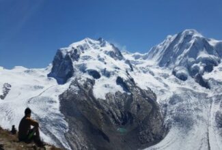 The top peaks of Switzerland