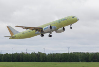 MC-21-310 flight-test aircraft arrives in Ulyanovsk