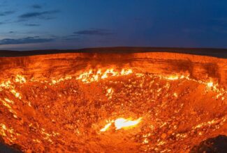 The Darvaza Crater was USSR's top-secret desert mystery