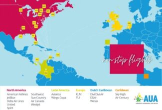 Air traffic to reach new heights at AUA Airport as summer traffic nears normal levels!