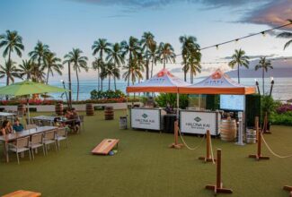 Maui's Hot New Attraction: Halona Kai Beer Garden on Ka'anapali Beach