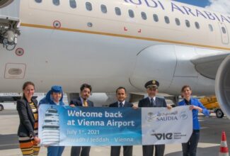 SAUDIA Resumes Flight Service from Vienna to Riyadh and Jeddah