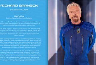 Sir Richard Branson's Virgin Galactic historic flight opens space tourism