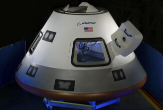 Boeing’s CST-100 Starliner spacecraft connected to the International Space Station