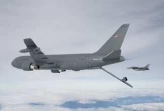 The Boeing KC-46A Pegasus is an Advanced Midair Refueling Tanker Transport