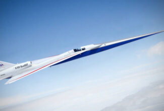 NASA's silent Supersonic  X-59 Jet was spotted on its way to Texas