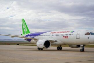 China Eastern will receive a single homegrown C919 jet in 2022