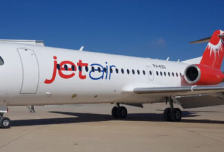 Celebrating Jetair’s inaugural flight on the Curaçao – Medellín route