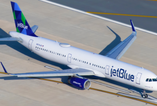 JetBlue A321neo Hits 755mph on Powerful Jet Stream