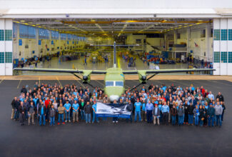 Textron Aviation rolls out first production Cessna SkyCourier