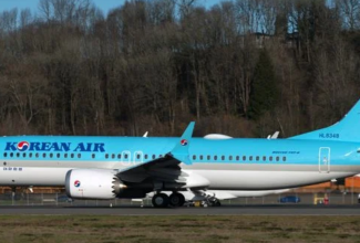 Korean Air takes delivery of its first Boeing 737 Max jet