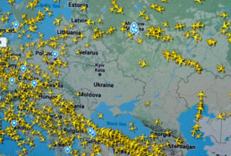 Ukraine closes airspace to civilian flights citing ‘high risk’