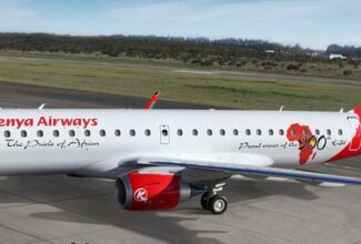 Congo Airways returns wet-leased Kenya Airways E190s