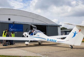 Aerobility markets new aircraft type Grob G109B Able at AERO 2022