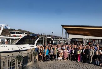 AmaWaterways and Town of Vilshofen, Germany, Christen New Dock