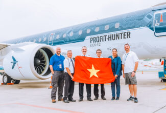 Embraer’s E190-E2 TechShark tours Vietnam