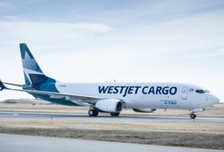 WestJet adds its first 737-800BCF freighter