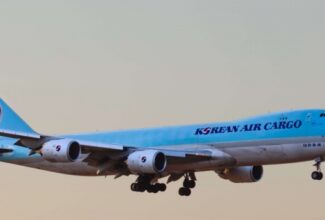 Korean Air reports a revenue $2.3 billion) and record Q1 operating profit